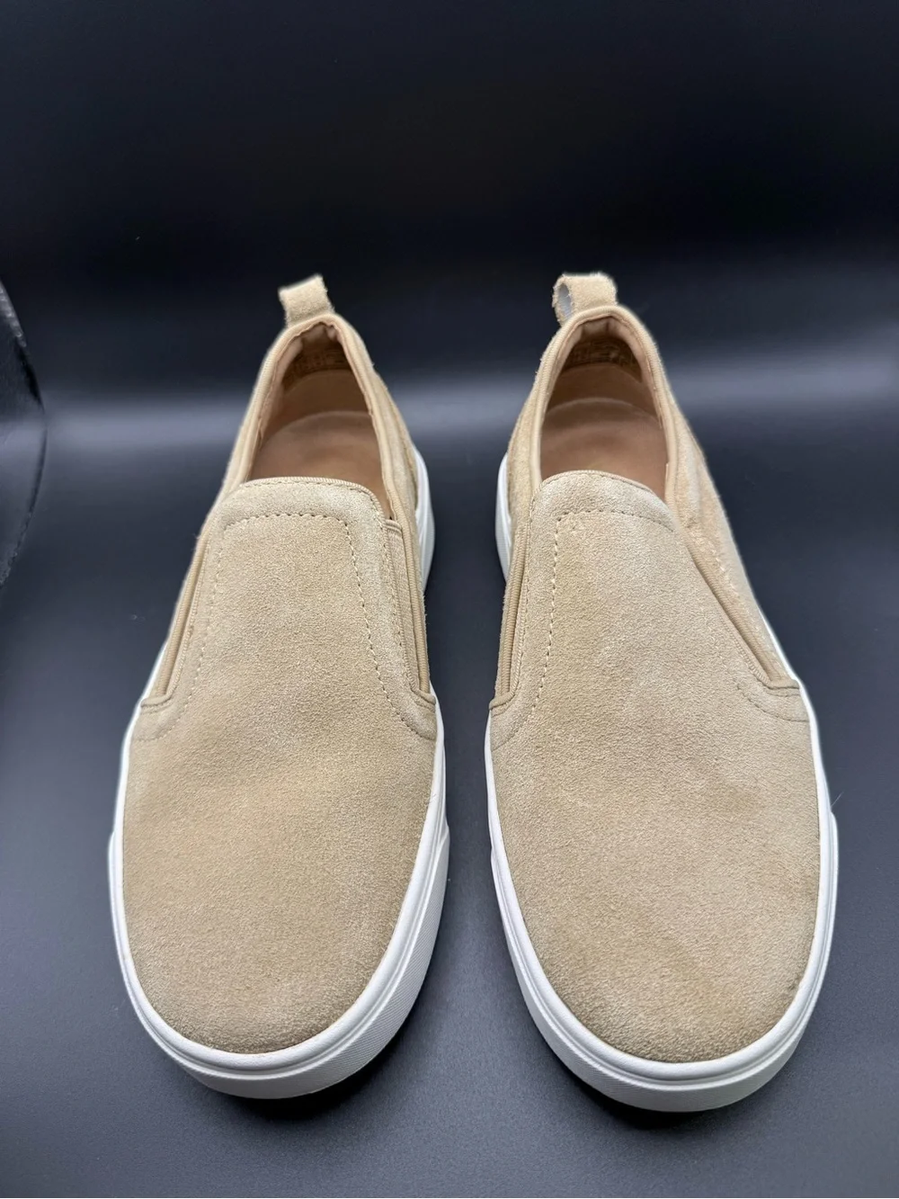Vionic - Tan Suede Slip-On Kimmie Loafers NWOT